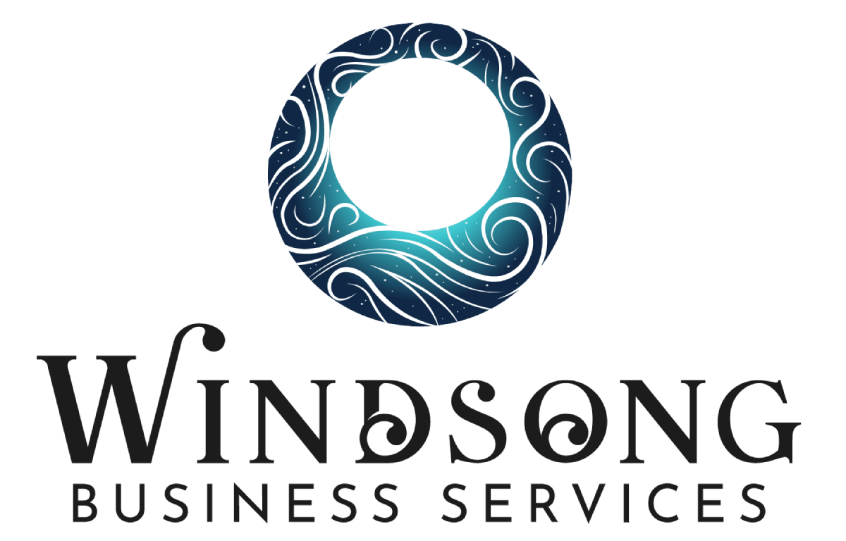 Anastasia Olson | Windsong Business Services | logo